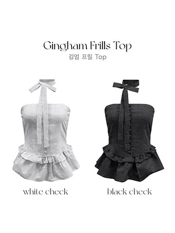  Ginghamեtop